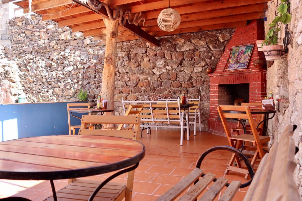 Hospedaje Pizza Azul Catorce Extérieur photo